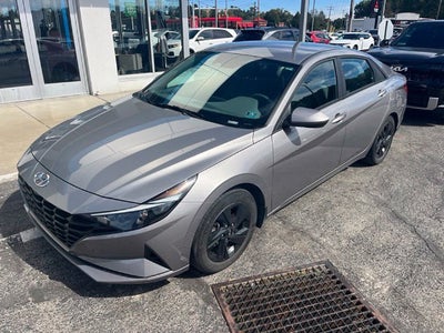2023 Hyundai Elantra Hybrid Blue