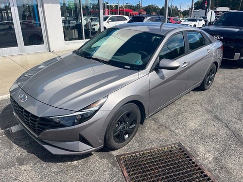 2023 Hyundai Elantra Hybrid Blue