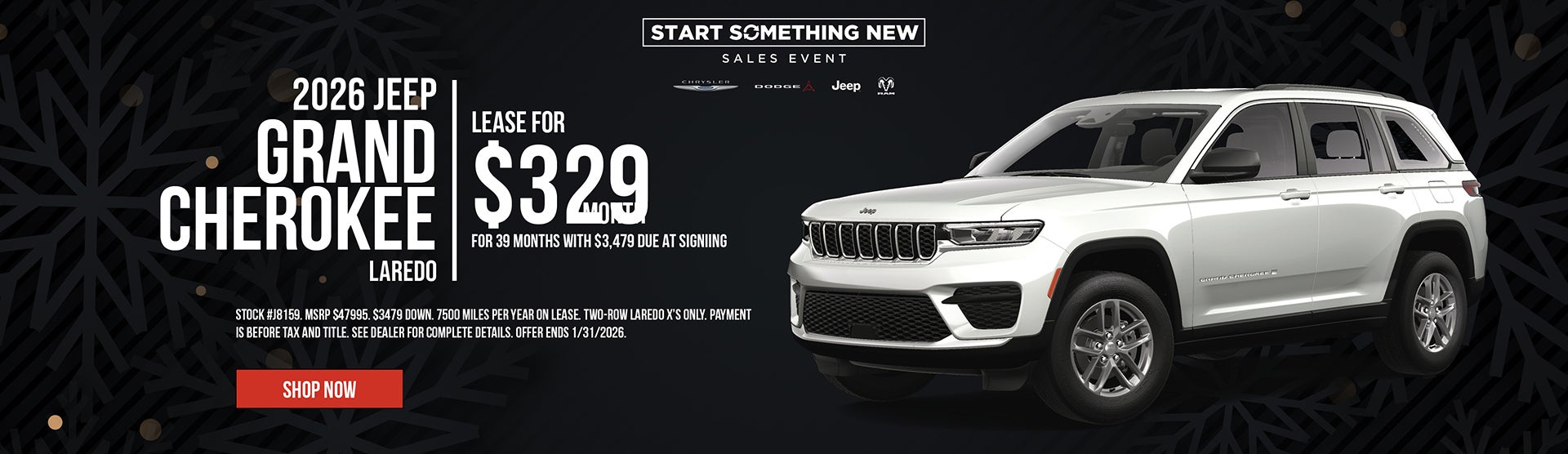 2026 Jeep Grand Cherokee Laredo