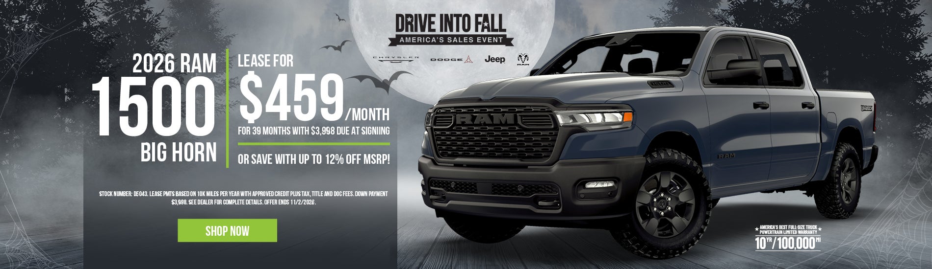 2026 RAM 1500 BIG HORN