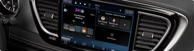 2026 Chrysler Pacifica driver-assist features compared with the 2026 Toyota Sienna