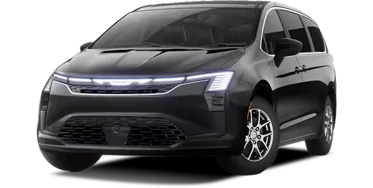 2026 Chrysler Pacifica and 2026 Toyota Sienna shown side by side