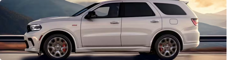 2026 Dodge Durango on a Western Pennsylvania road