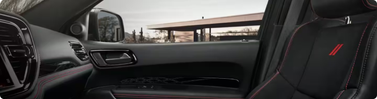 2026 Dodge Durango third row and cargo area compared with the Chevrolet Tahoe