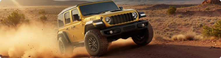 2026 Jeep Wrangler with doors and roof removed on a Western Pennsylvania trail