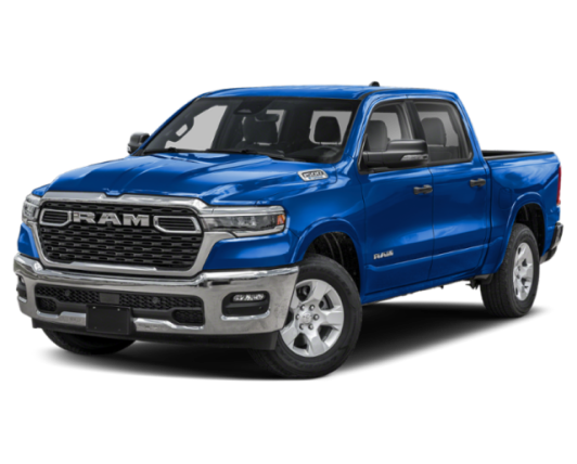 2026 Ram 1500 and 2026 Ford F-150 shown side by side