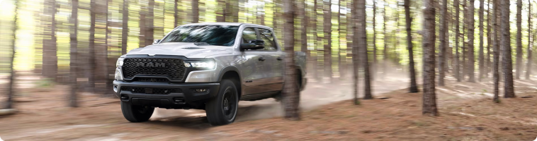 2026 Ram 1500 with available four-corner air suspension