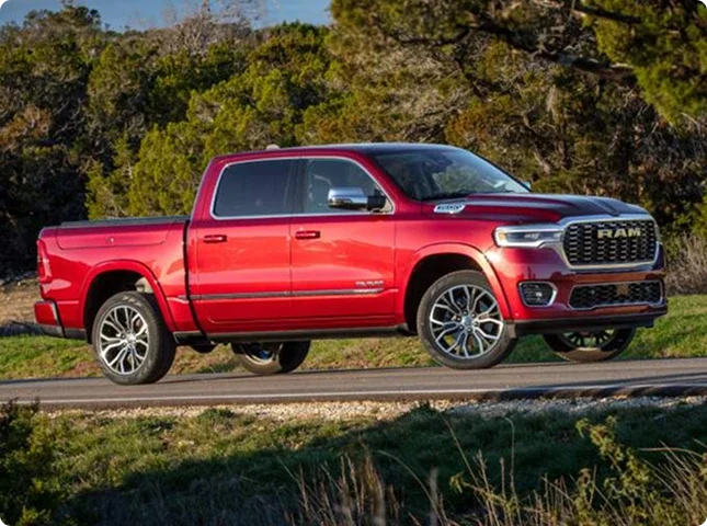 RAM 1500 using Hands-Free Active Driving Assist on a divided highway in Pennsylvania