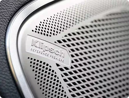 Klipsch Reference Premiere audio system in the RAM 1500 Tungsten with 23 speakers