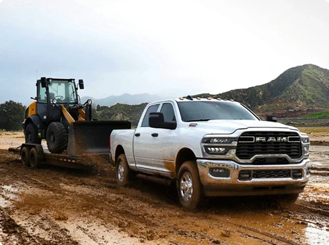 RAM 2500 Mega Cab heavy-duty truck available through Mike Kelly Chrysler Dodge Jeep Ram