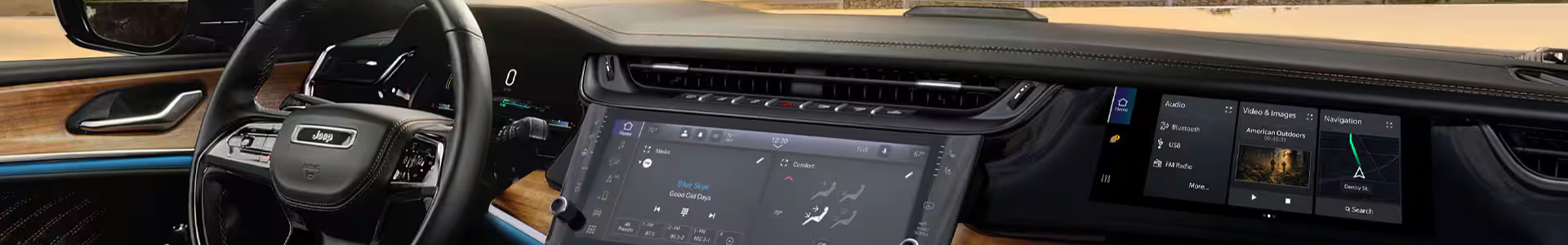 Grand Cherokee cabin display