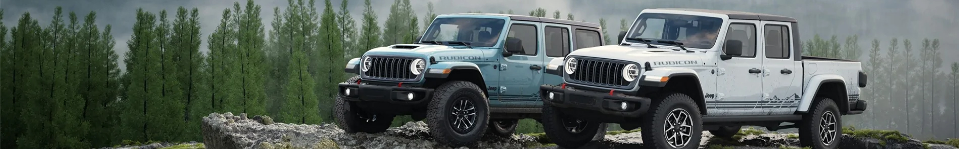Jeep Wrangler trail driving