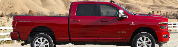 2026 Ram 2500 at work on a job site