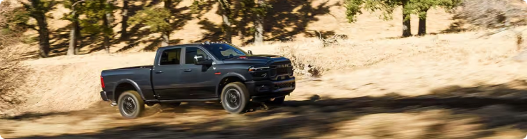 2026 Ram 2500 towing a trailer